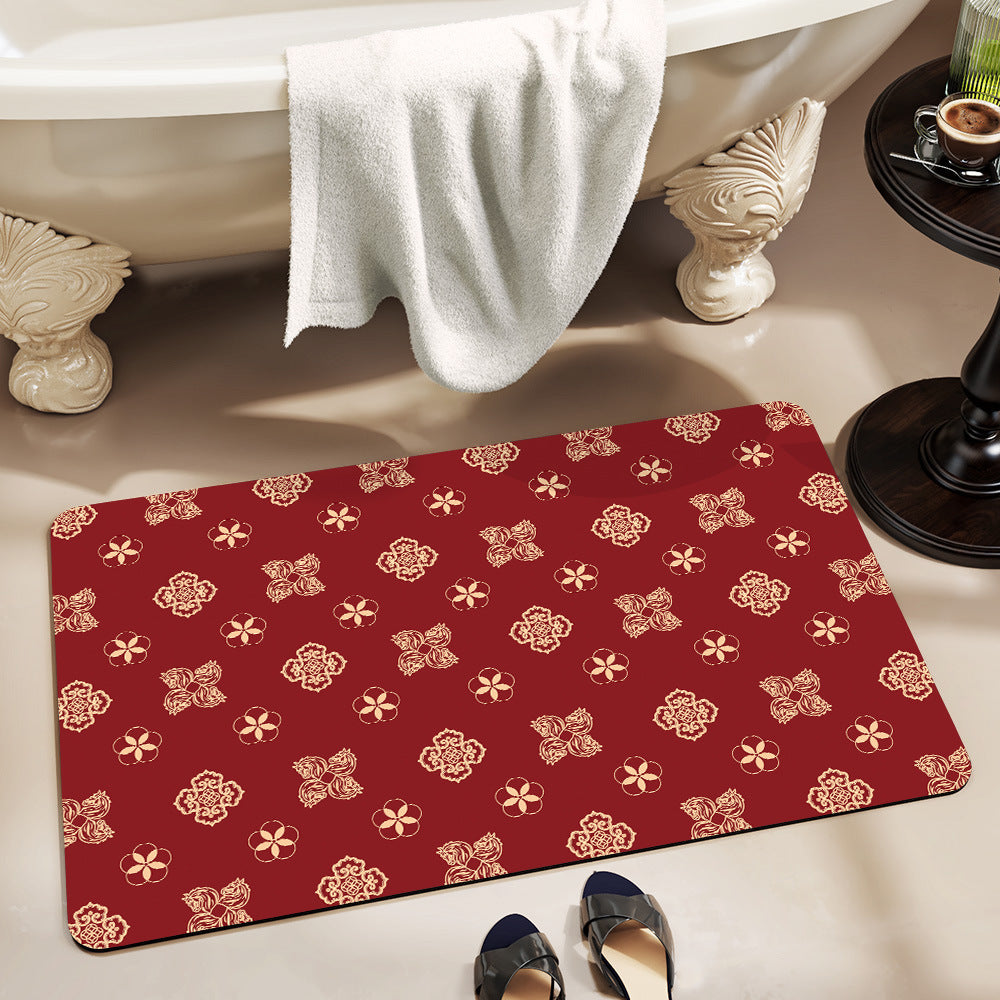 Verspielt Pferde-Themen Memory Foam Badmatte Brehn