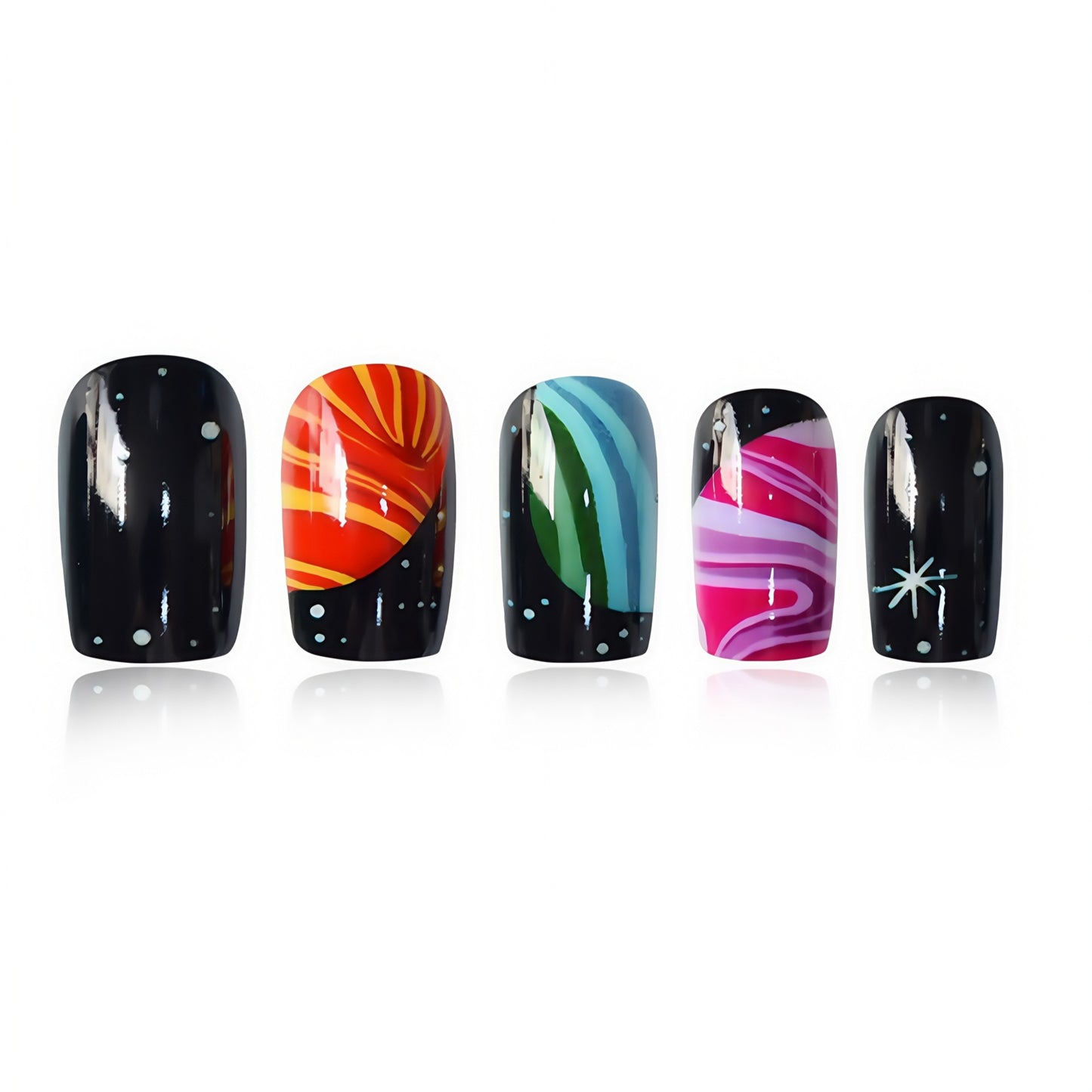 Künstlerisches Fantasie Nagelkunstset Brehn