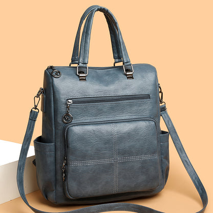 Stilvoller Multi-Funktions-Leder-Rucksack Brehn