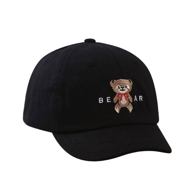 Damen Süße Bären-Stickerei Baseballmütze Brehn