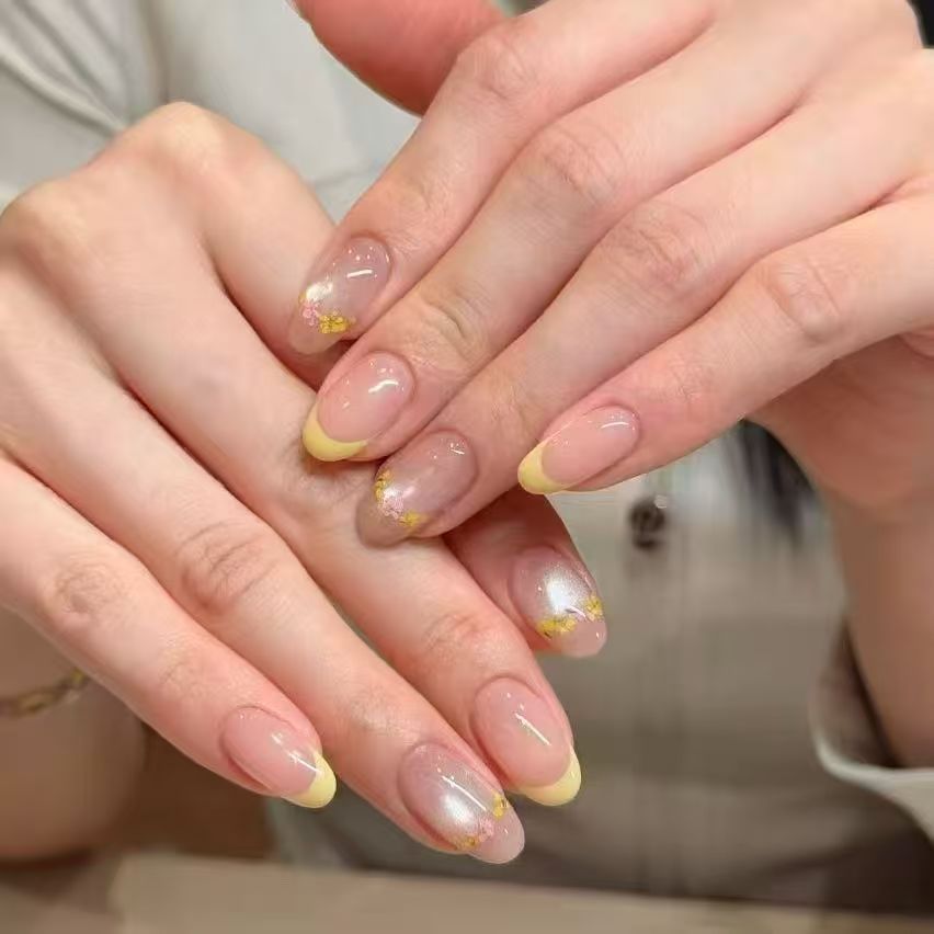 Künstlerisches Ombre Glitter Nagelkunst Set Brehn