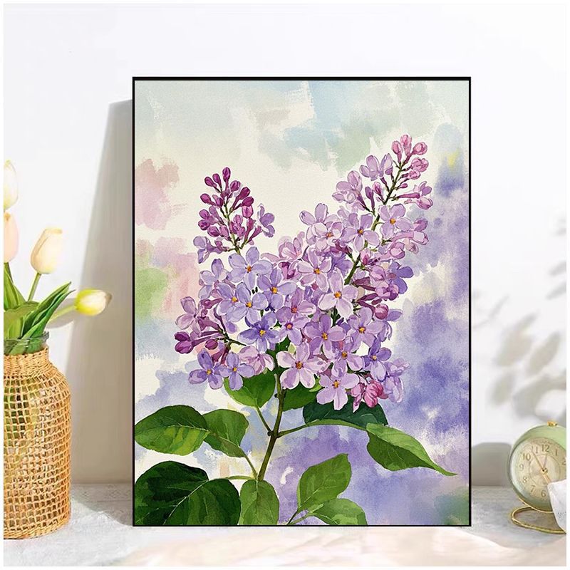 Floral Aquarell Leinwand Kunst-Druck Brehn