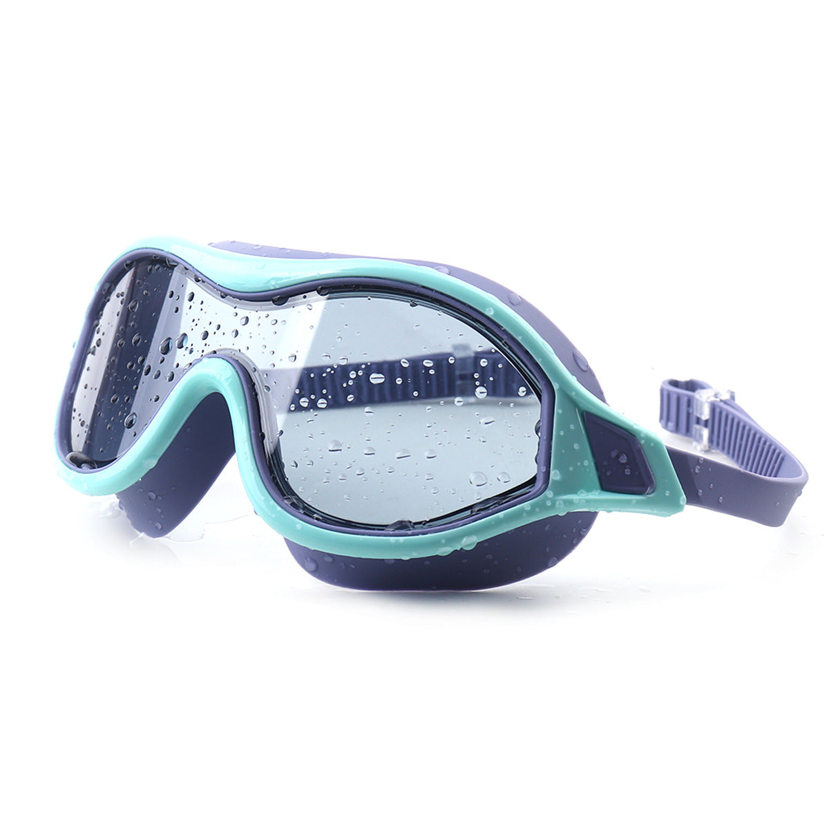 Leistungsstarke Schwimmmaske mit Breiten Gläsern und Anti-Beschlag-Beschichtung Brehn