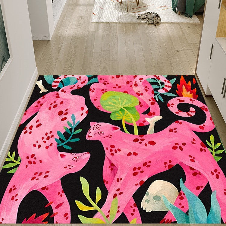 Künstlerischer Hunde-Themen-Teppich