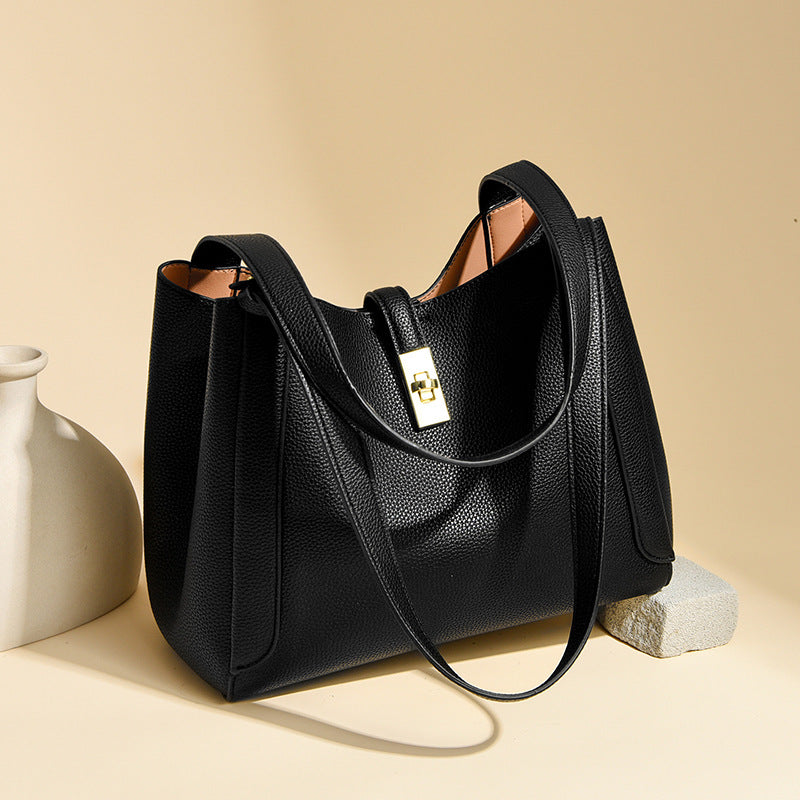 Elegante Strukturierte Schultertasche Brehn