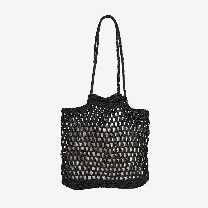 Damen Handgefertigte Netz-Strandtasche Brehn
