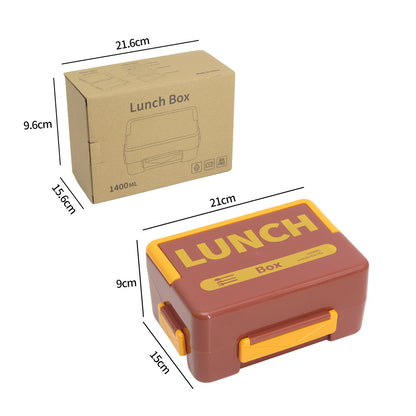 Stylische isolierte Meal Prep Lunchbox