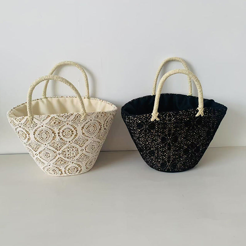 Korbtasche mit Elegantem, Geflochtenem Design Brehn