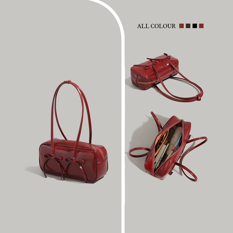 Stylische Leder Tote Brehn