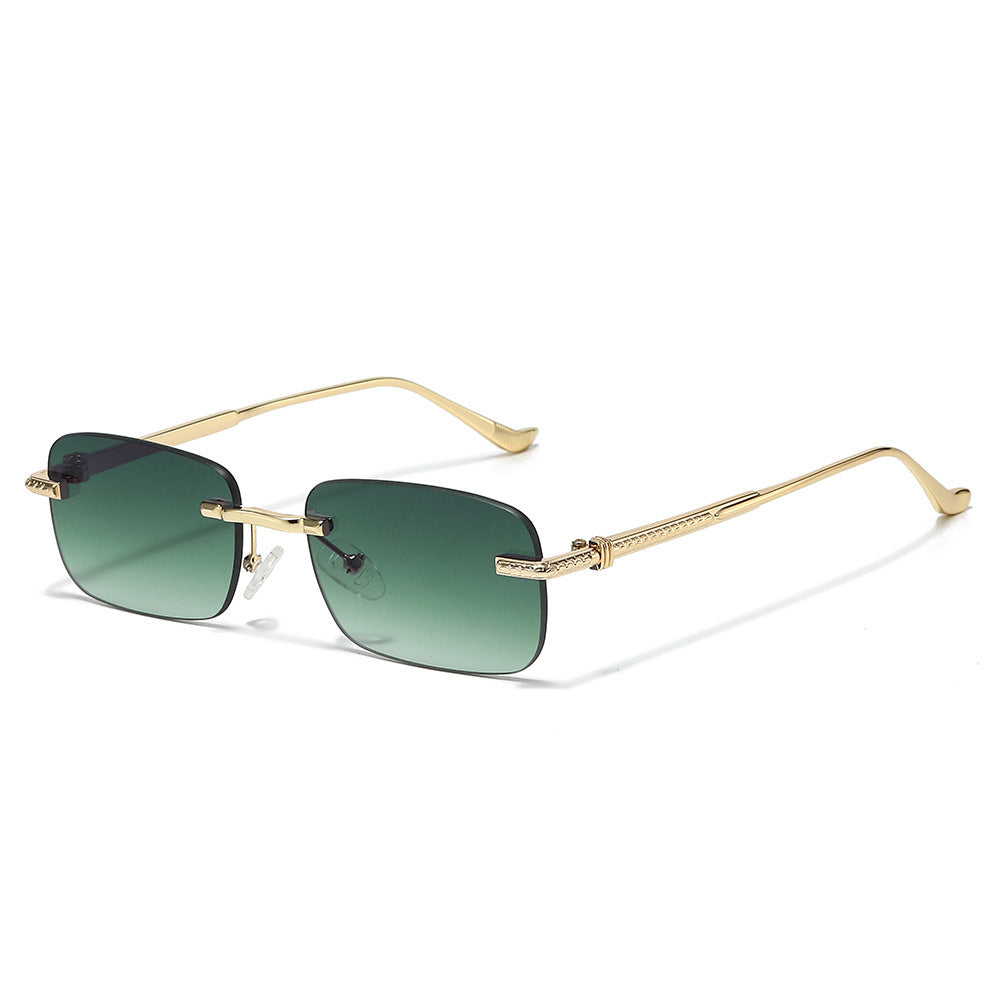 Vintage-inspirierte quadratische Sonnenbrille Brehn