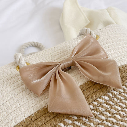 Stylische gewebte Tragetasche
