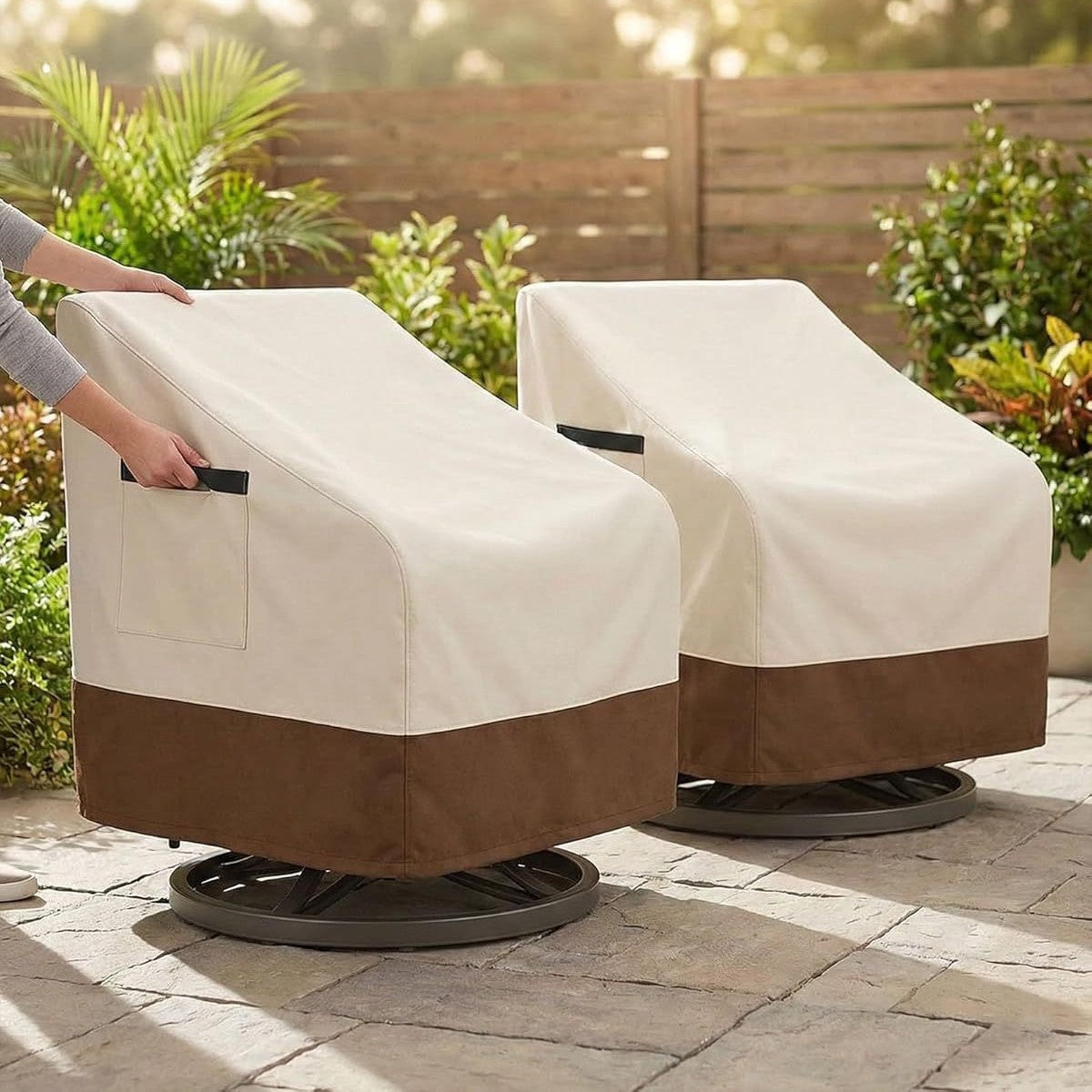 Schutzhülle für Drehbare Lounge-Stühle Brehn