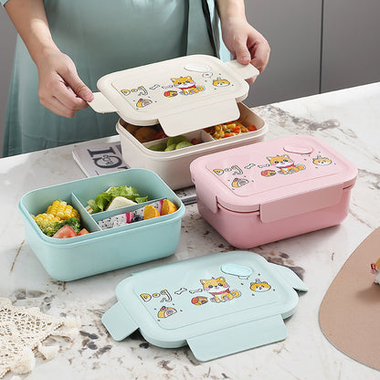 Verspielte Mehrfach- compartment Lunchbox
