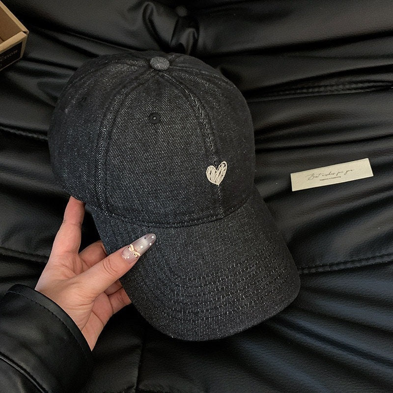 Damen klassische Denim Baseballmütze Brehn