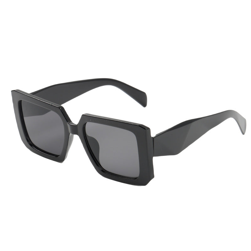 Damen modische oversized Sonnenbrille im Leopardenmuster Brehn