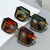 Oversized quadratische Sonnenbrille mit metallischen Details Brehn