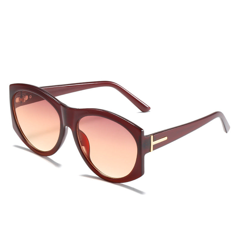 Oversized Vintage-inspirierte Mode-Sonnenbrille Brehn