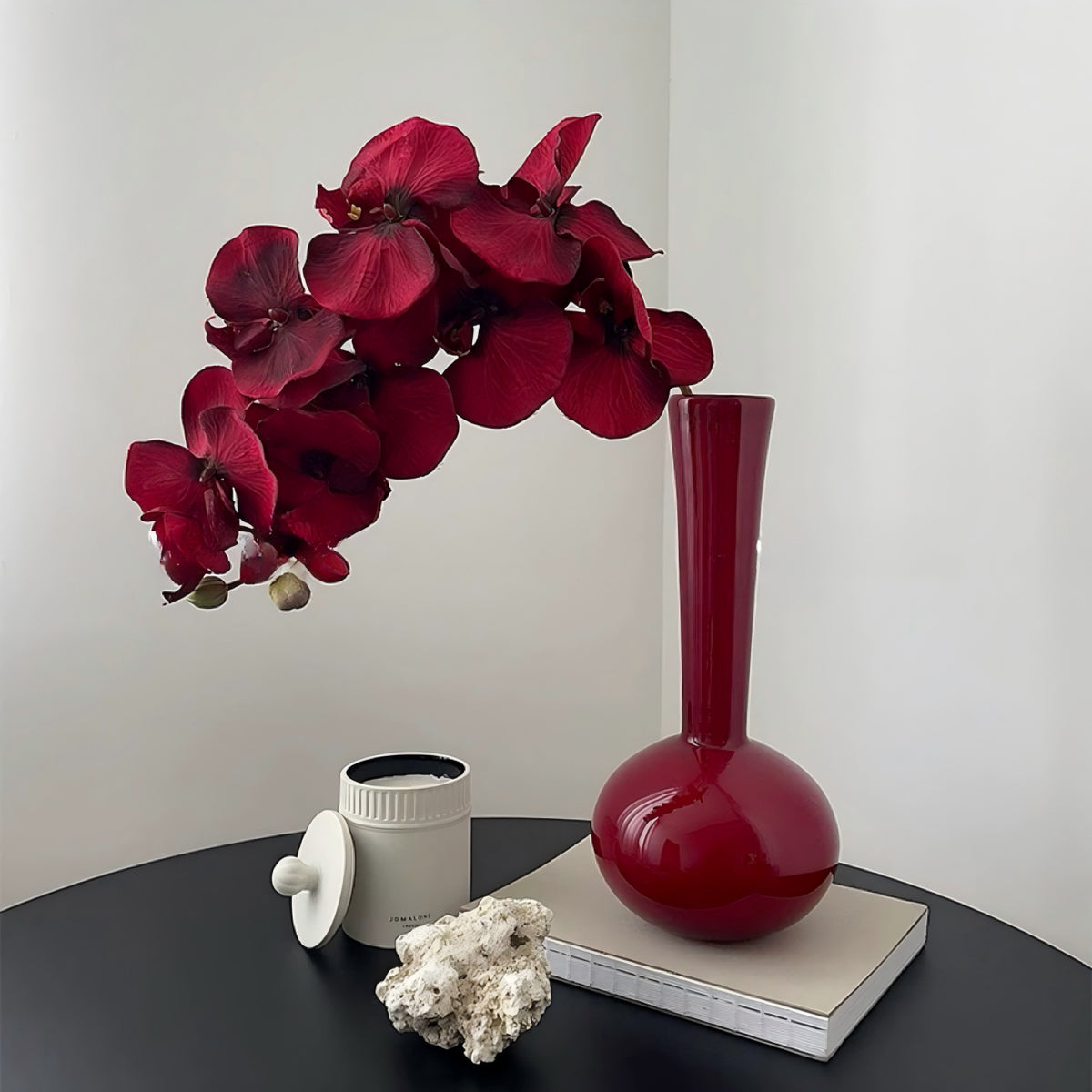 Elegante Designer-Vase Brehn