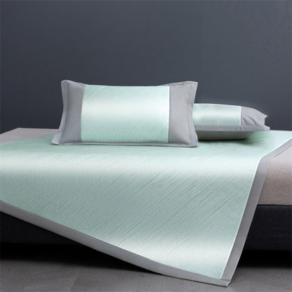 Damen Luxuriöse Bettüberwurf mit elegantem Zweifarben-Design Brehn