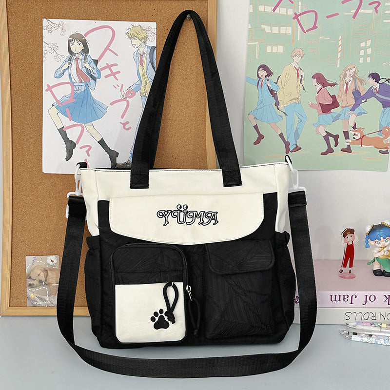 Multi-Taschen Schultertasche Brehn
