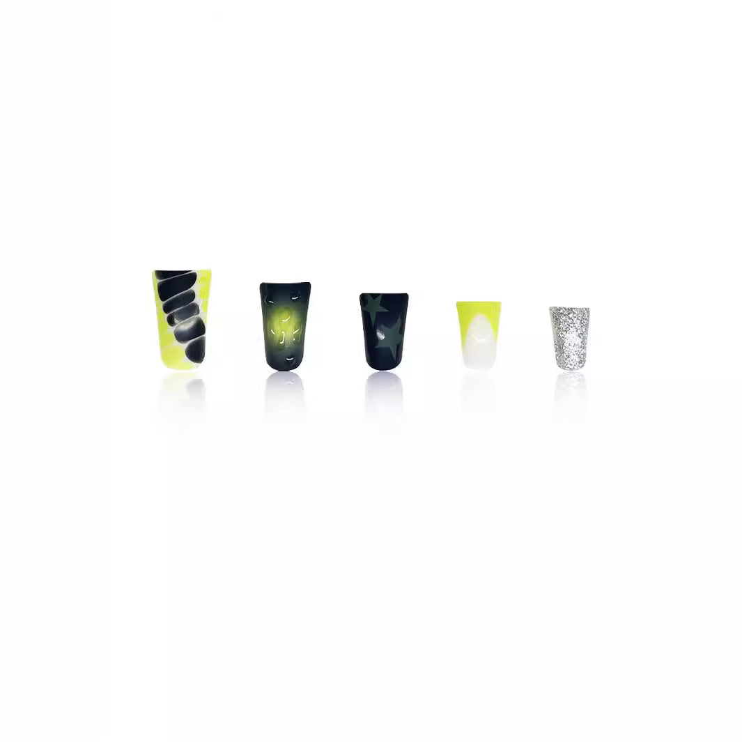 Statement Gel Nail Art Extensions Brehn
