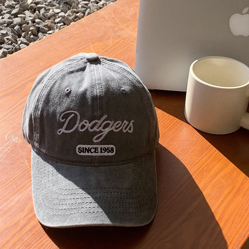 Damen Vintage-inspirierte Baumwoll-Baseballmütze Brehn