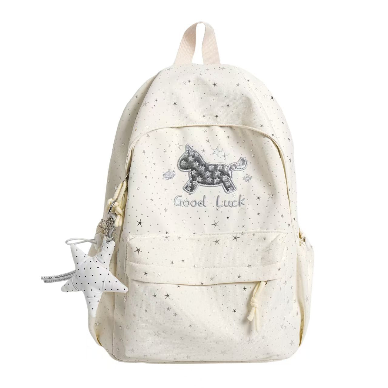 Rucksack mit Verspieltem Katzenmotiv und Funkelnden Details Brehn