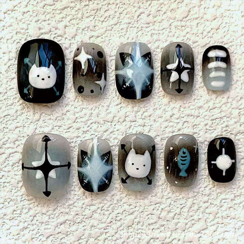 Verspieltes Künstlerisches Nagelkunst Design Set Brehn