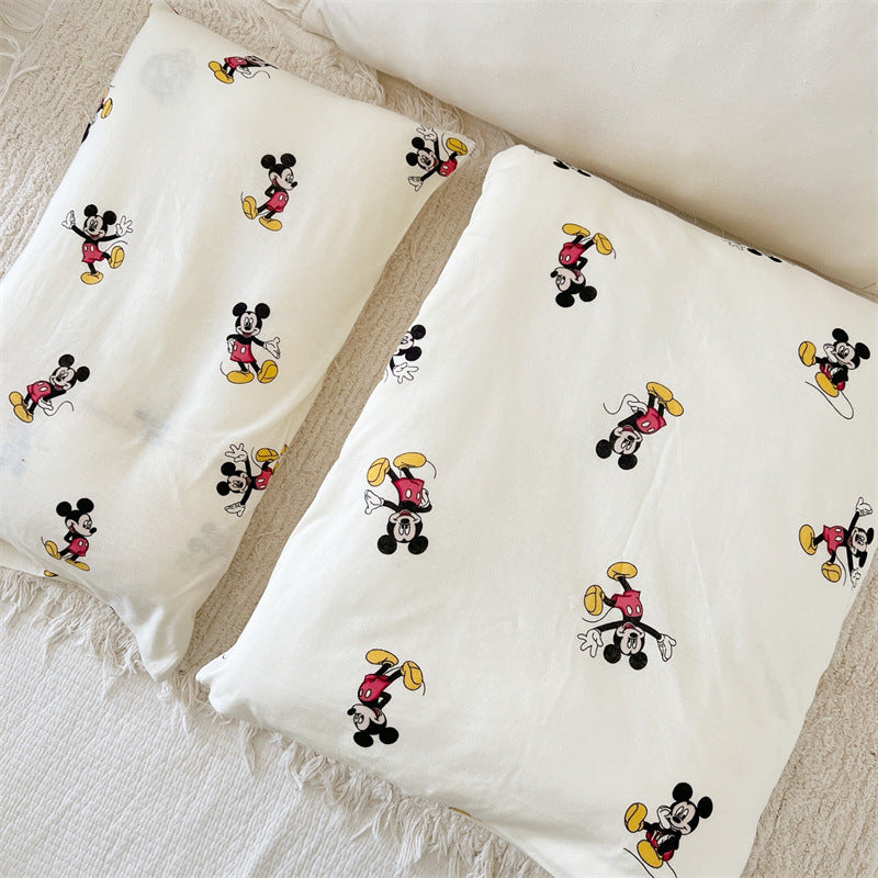 Unisex Baumwollkissenbezug mit fröhlichem Bären-Design Brehn