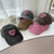 Damen Vintage-inspiriertes besticktes Baseballcap Brehn