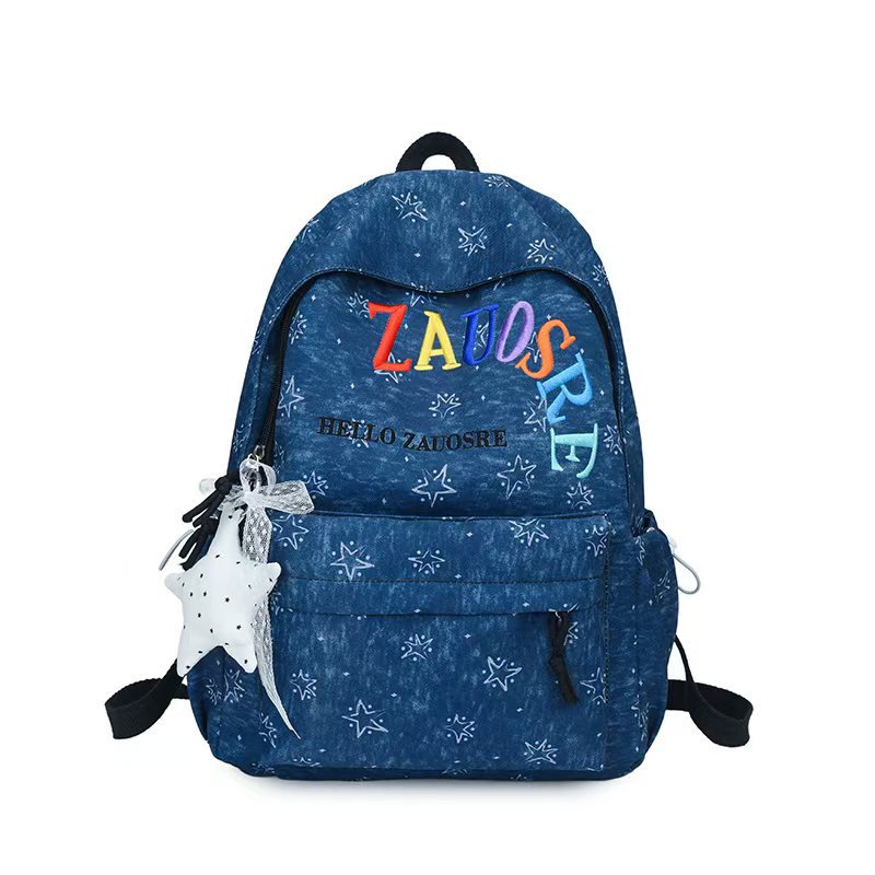 Lässiger Rucksack mit Sternenmuster Brehn