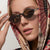 Damen modische Sonnenbrille mit einzigartigem Design und hochwertigem Metallrahmen Brehn