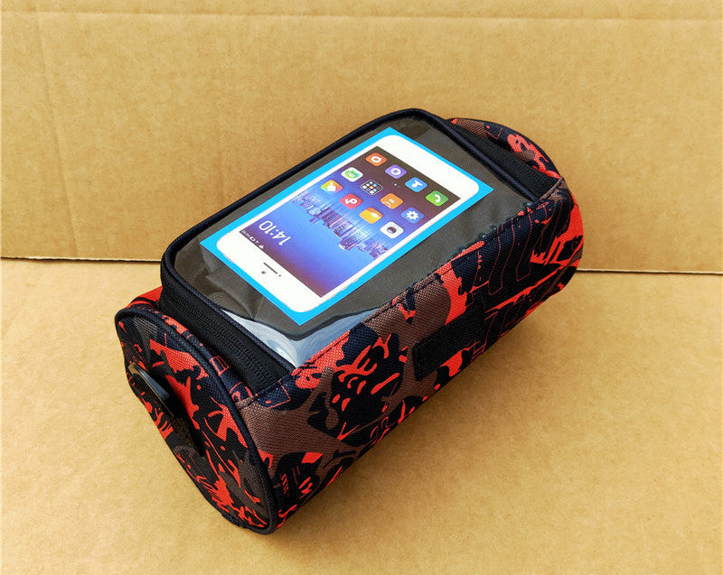 wasserdichte Fahrradhähnen Handy-Tasche mit Touchscreen-Tasche und Reißverschluss-Fracht Brehn