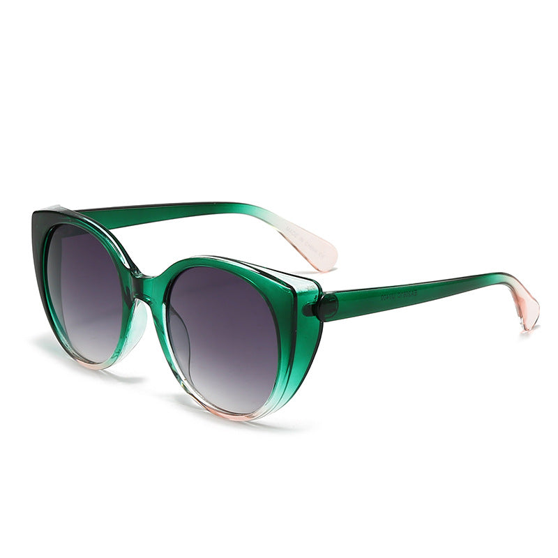 Damen Cat-Eye Sonnenbrille mit hochwertigem Kunststoffrahmen und schützenden Gläsern Brehn