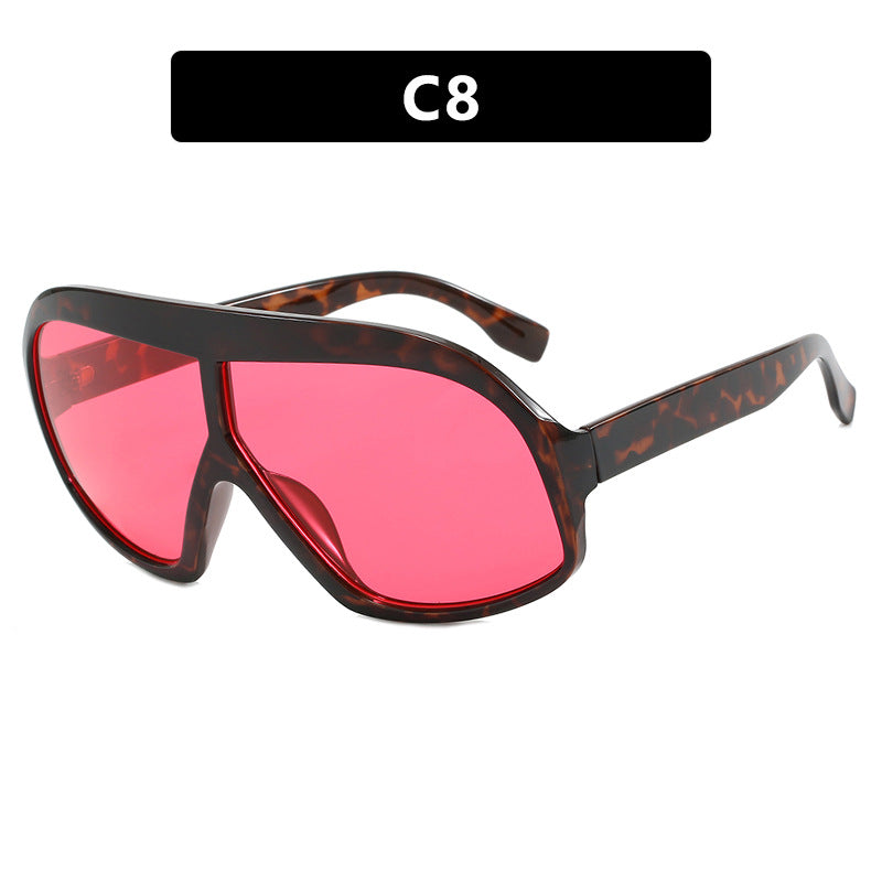 Damen modische Sport-Sonnenbrille im futuristischen Design Brehn
