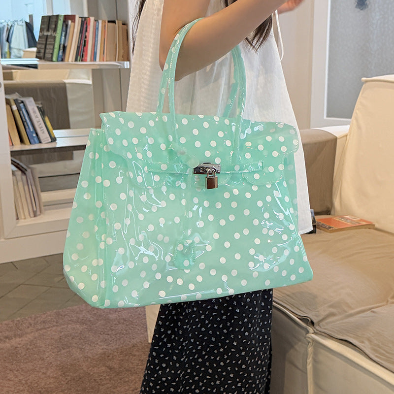 Punkte Handtasche