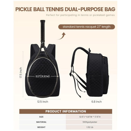 Gepolsterter Tennisschläger-Rucksack Brehn