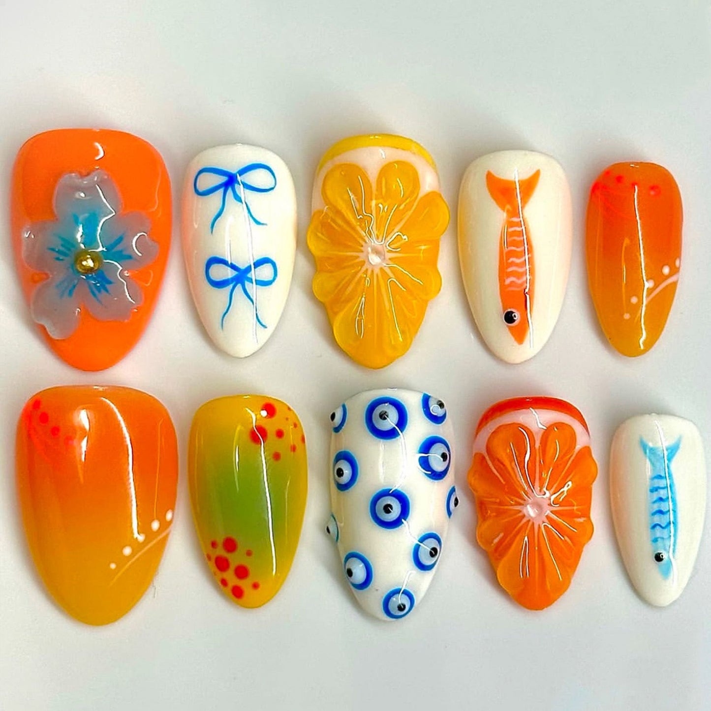 Thematic Artisan Press-On Nail Set Brehn