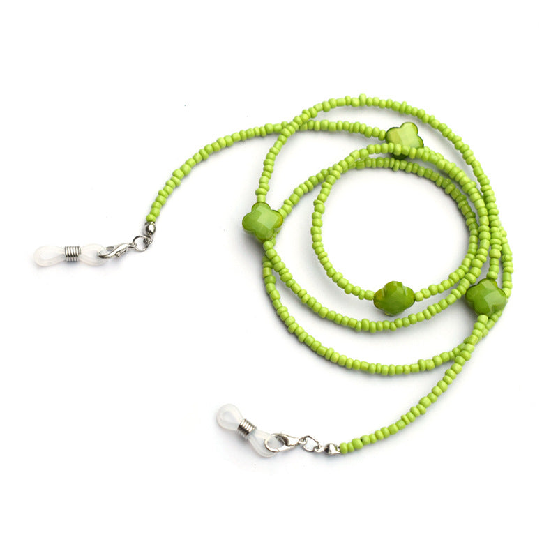 Perlenfassungs-Kette mit Blumenakzenten Brehn