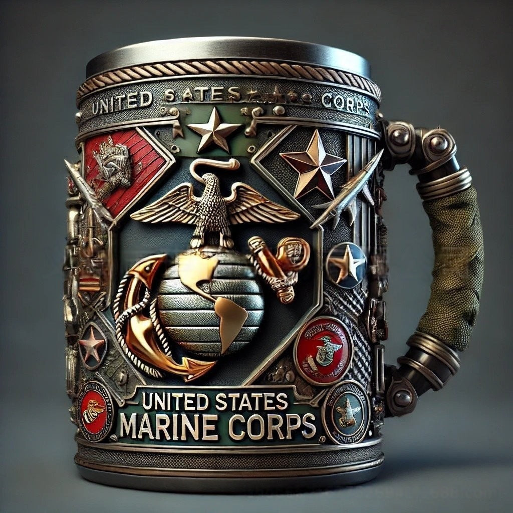 Militär-Themen 3D Becher Brehn