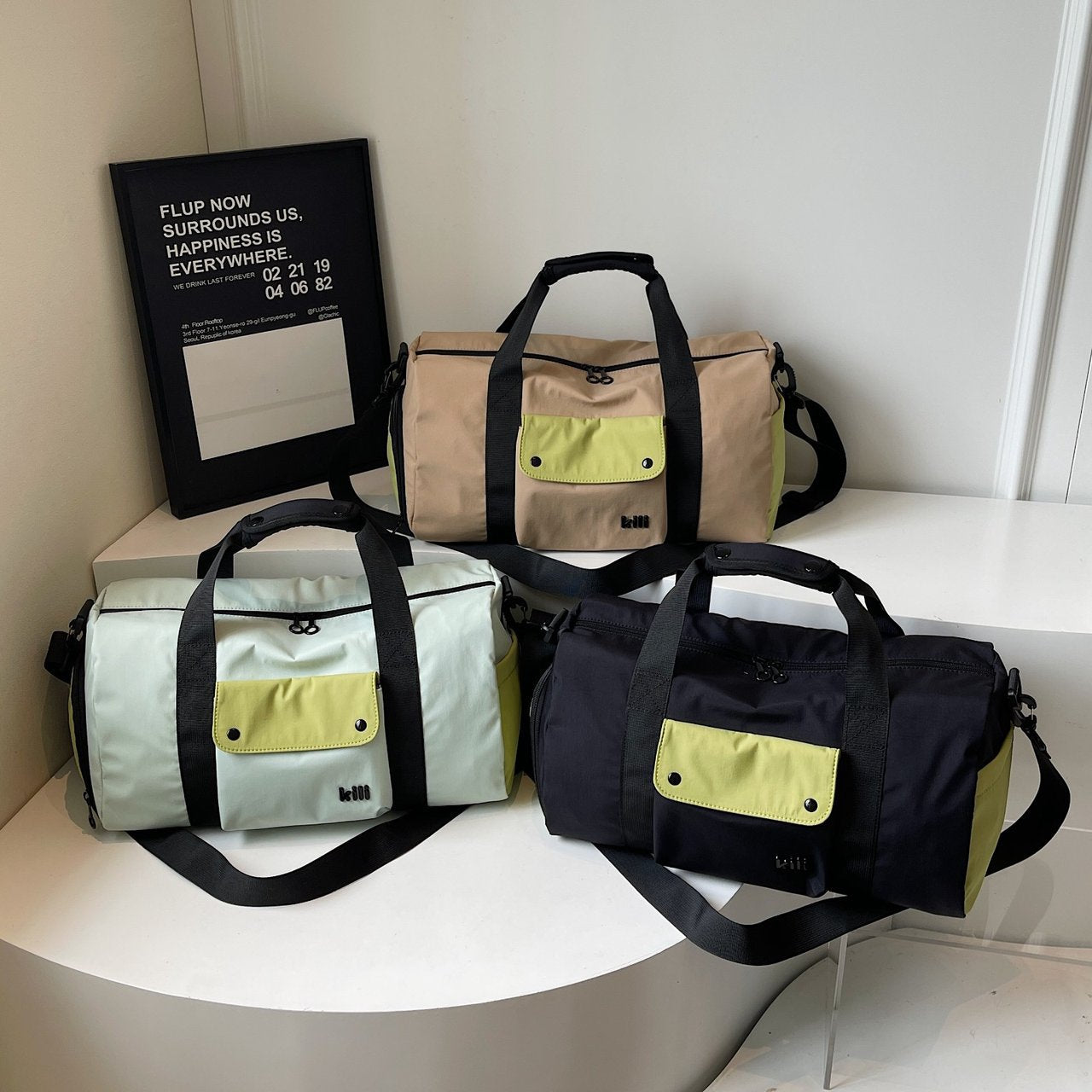 Multifunktionale Sport-Duffel Mit Isoliertem Fach Brehn