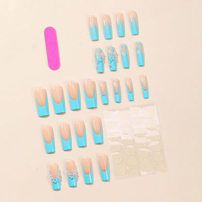 Elegante dekorative Acrylnagelverlängerungen Brehn