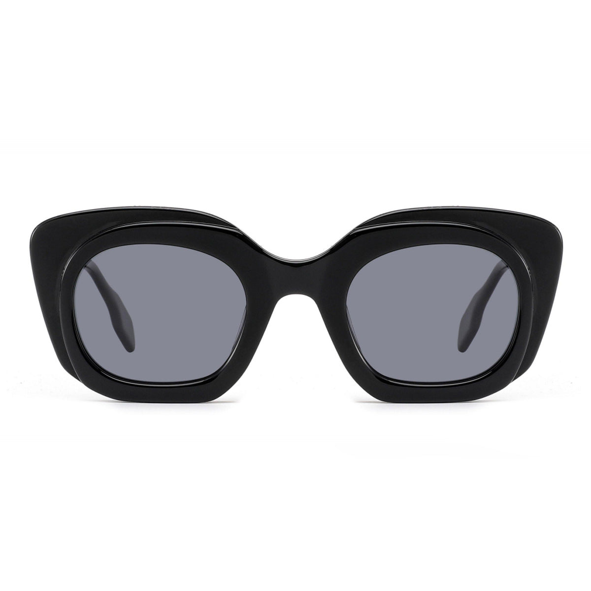 Damen Sonnenbrille mit breitem, modernem Rahmen Brehn