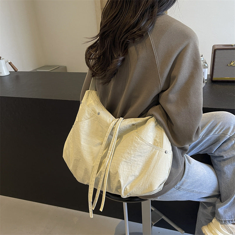 Lässige weiche Stoff Hobo Tasche Brehn 1786328585
