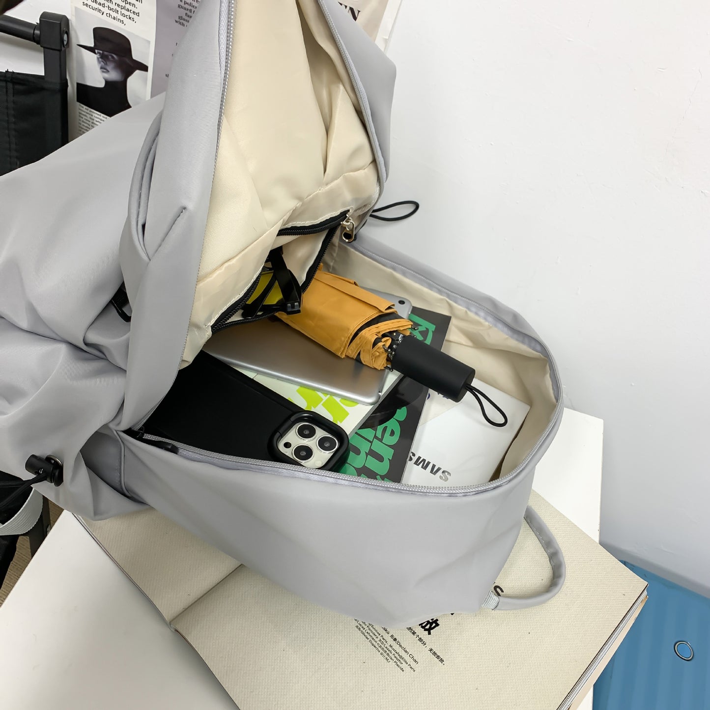 Rucksack mit Flexiblem Stauraum und Wasserdichtem Design Brehn