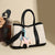 Stylische Texturierte Tote Bag Brehn