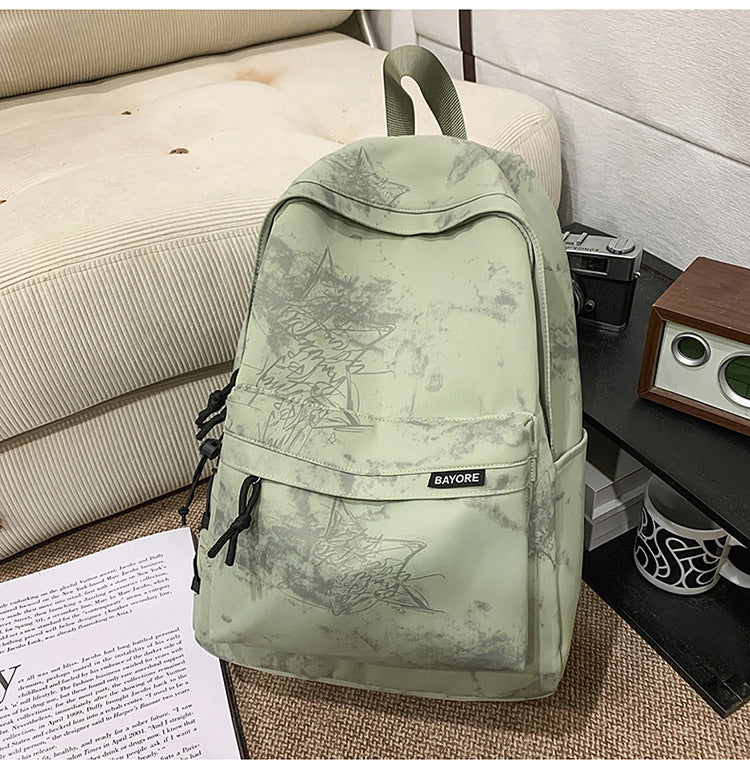 Marmor Muster Freizeit Schul Rucksack