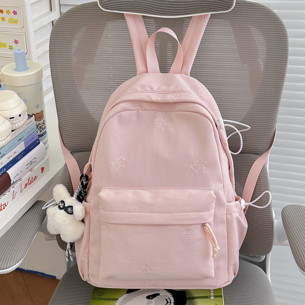 Stylische bestickte Freizeit-Rucksack Brehn 1791205607