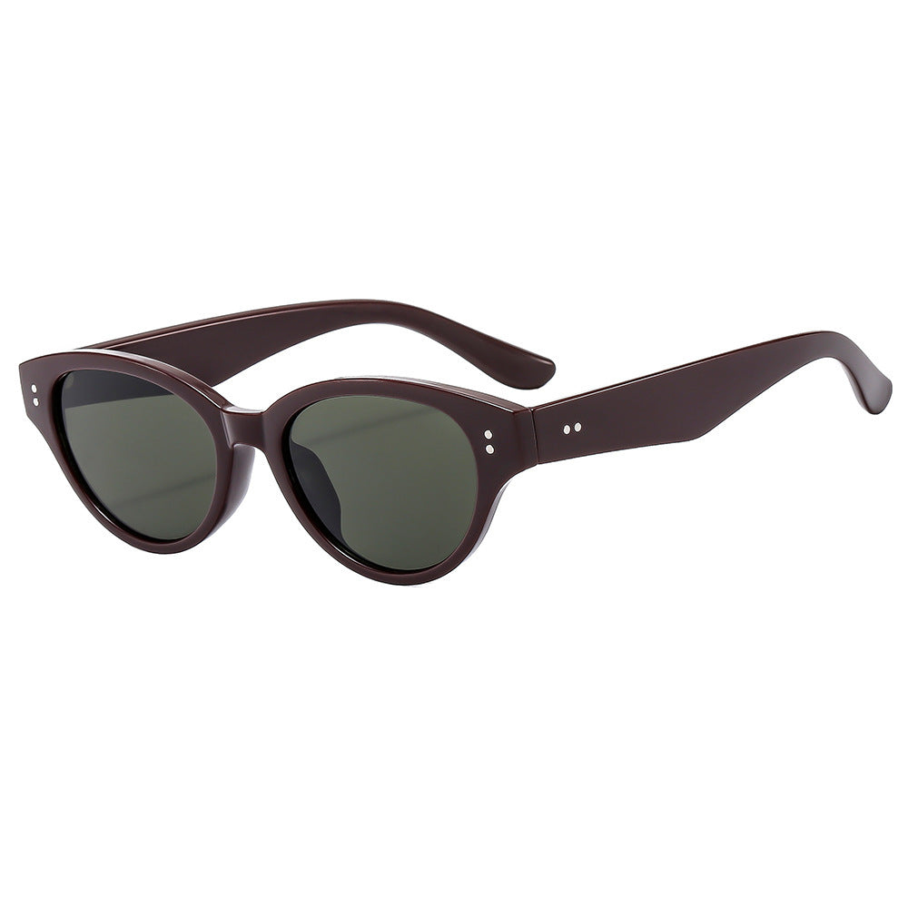 Retro-inspirierte luxuriöse Katzenaugen-Sonnenbrille Brehn
