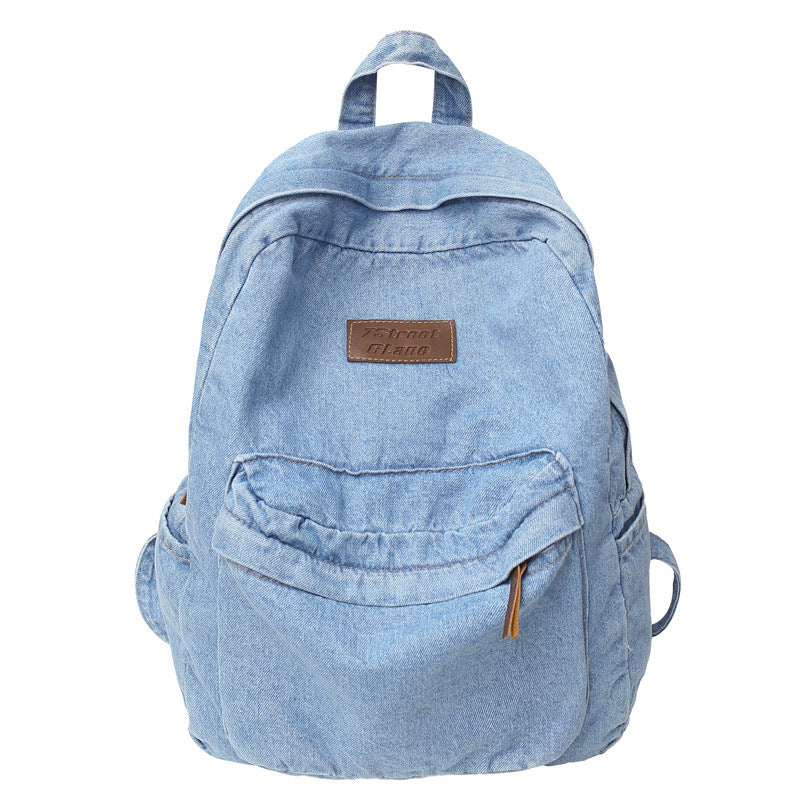 Denim Reise Schul Rucksack Brehn